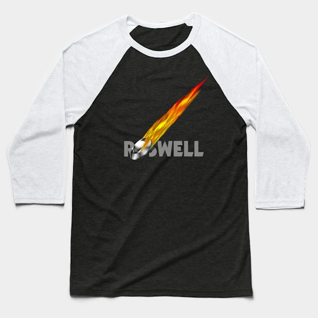 Roswell Baseball T-Shirt by the Mad Artist